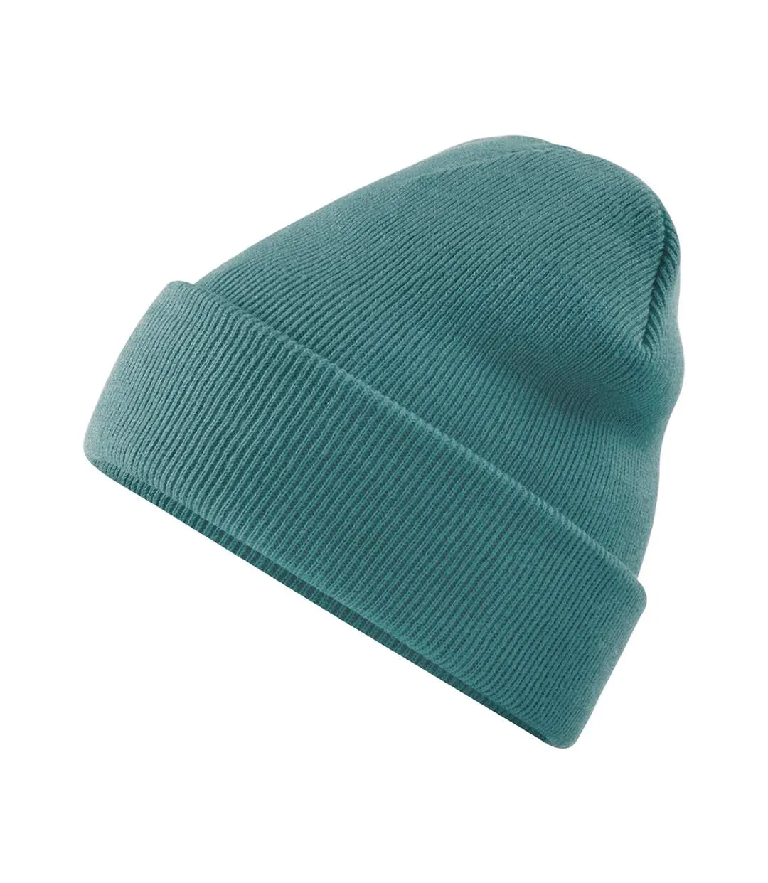 Bonnet Tricoté Unisexe Bleu Gris Beechfield-2