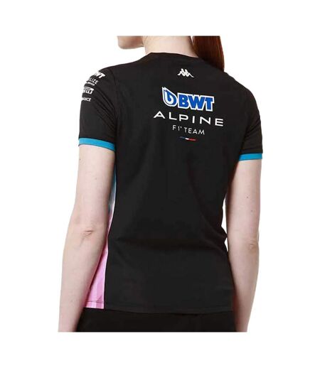 Maillots de sport noir femme kappa adoliw alpine f1 - xxl