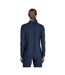 Womens/ladies Thornbury Nosilife Long-sleeved Golf Polo Shirt Blue Navy Craghoppers-3