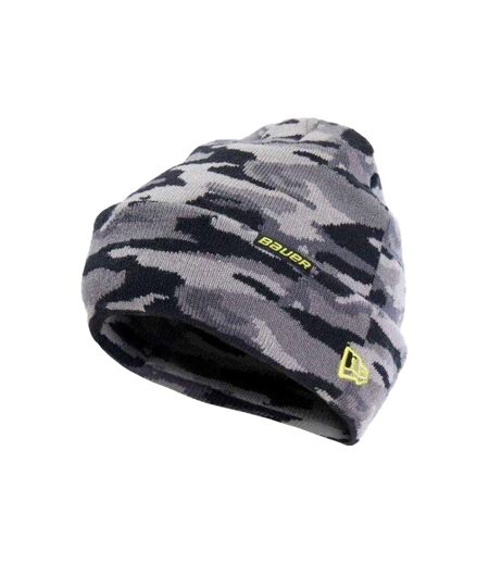 Bonnet Hiver Motif/style Camouflage Enfant Noir Gris Bauer