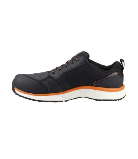 Mens reaxion safety trainers black/orange Timberland Pro