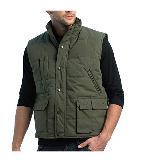 Veste Sans Manches Explorer Homme Olive B&C
