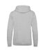 Mens street heather hoodie gray Awdis