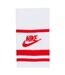 Chaussettes Sportswear Essential Adulte Blanc Rouge Nike-3