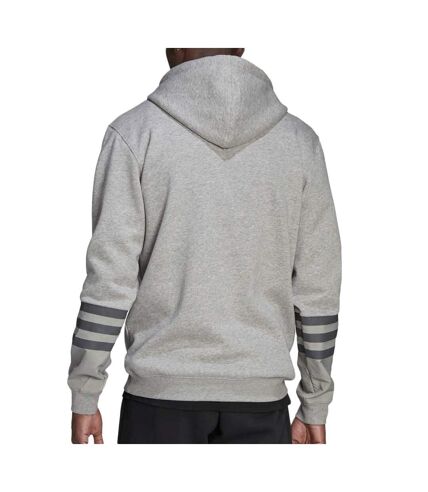 Sweat Gris Homme Adidas Fleece - S