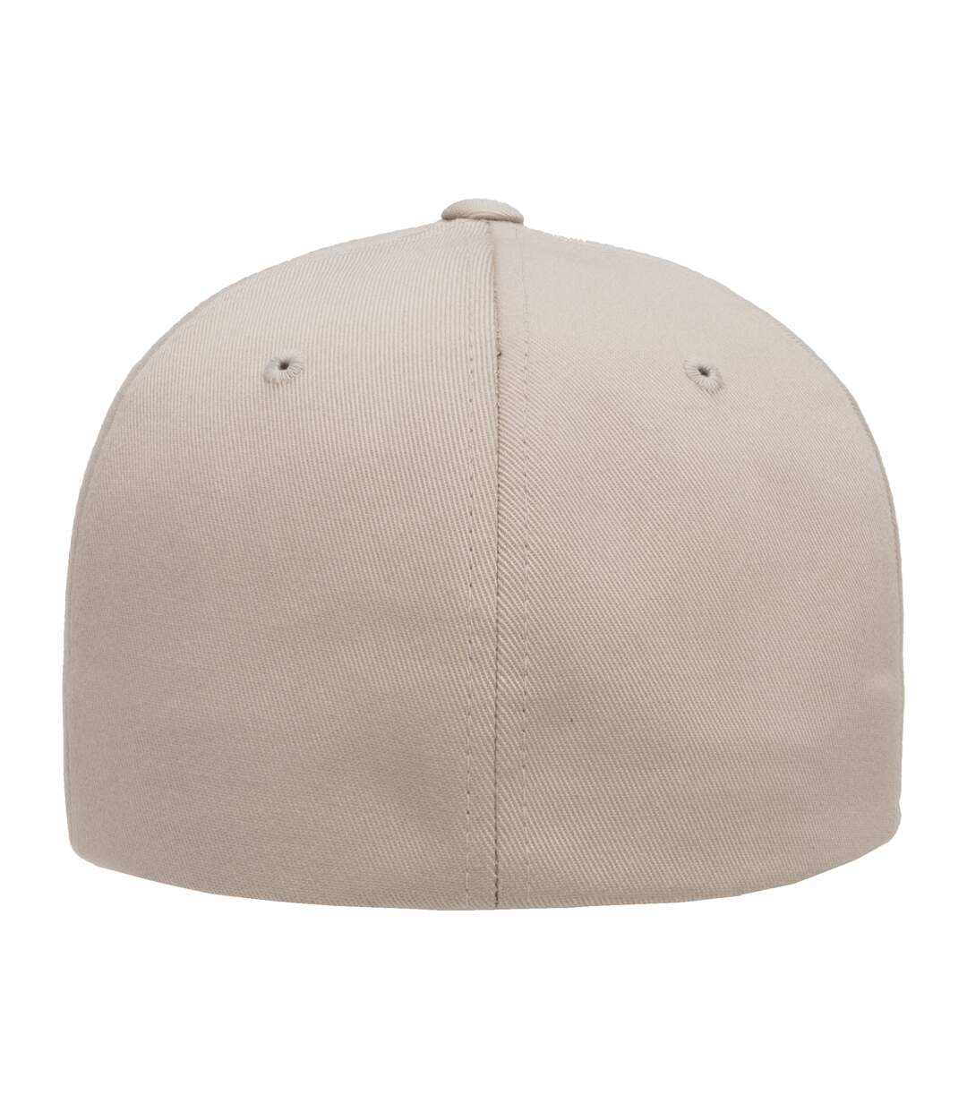 Yupoong Mens Flexfit Fitted Baseball Cap (Stone)