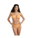 Womens/ladies Side Tie Bikini Bottoms Orange Be You-2