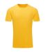T-shirt Ion-charge Homme Jaune TriDri-1