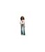 T-shirt Motif/style Fraise Femme Écru Tommy Jeans-1