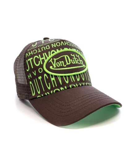 Casquette Marron/Verte Homme Von Dutch 896860 - Taille unique