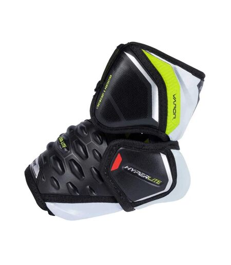 Childrens/kids Vapor Hyperlite Hockey Elbow Pads S Black White Green Bauer