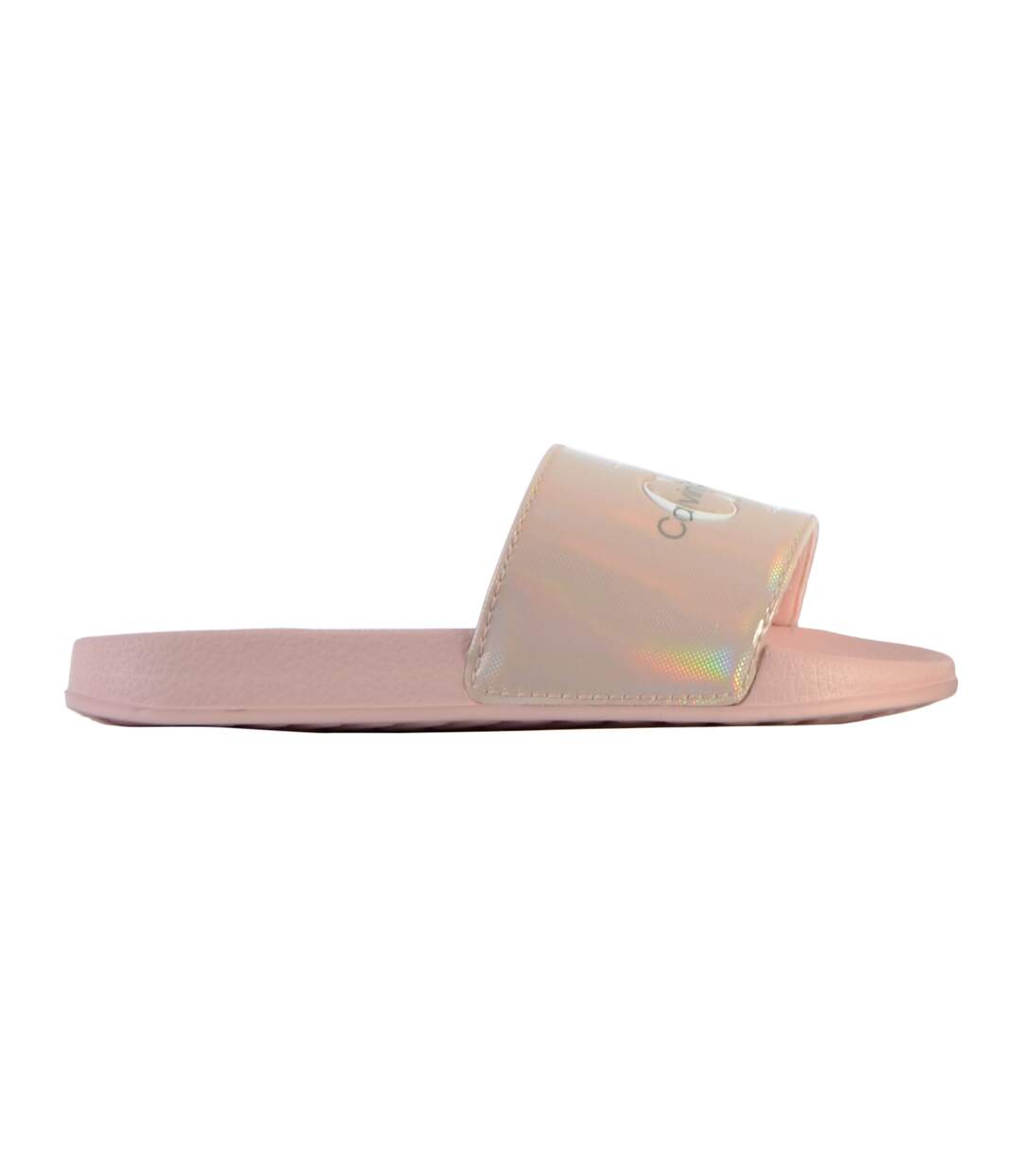 Sandales à Enfiler Enfant Calvin Klein Jeans Logo Print Pool Slide-2