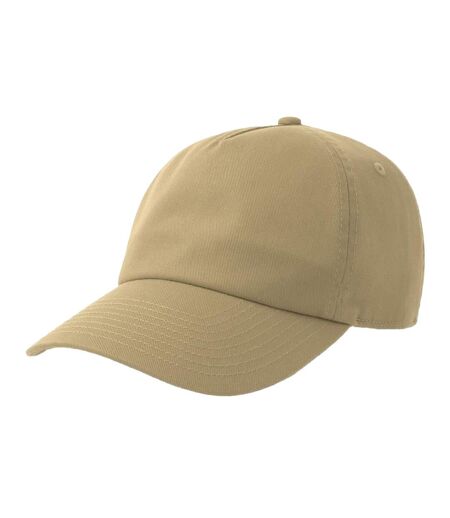 Casquette De Baseball Motif/style 5 Panneaux Dad Hat-s Adulte Marron Kaki Atlantis Headwear