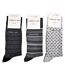 Chaussettes homme CERRUTI 1881 Confort et qualité -Assortiment modèles photos selon arrivages- Pack de 6 paires Ville CERRUTI 1881 Gris