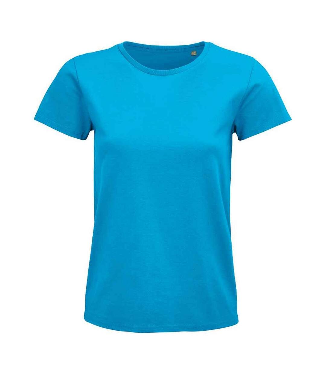 T-shirt pioneer femme turquoise SOLS-1