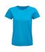 SOLS Womens/Ladies Pioneer T-Shirt (Aqua) - UTPC5342