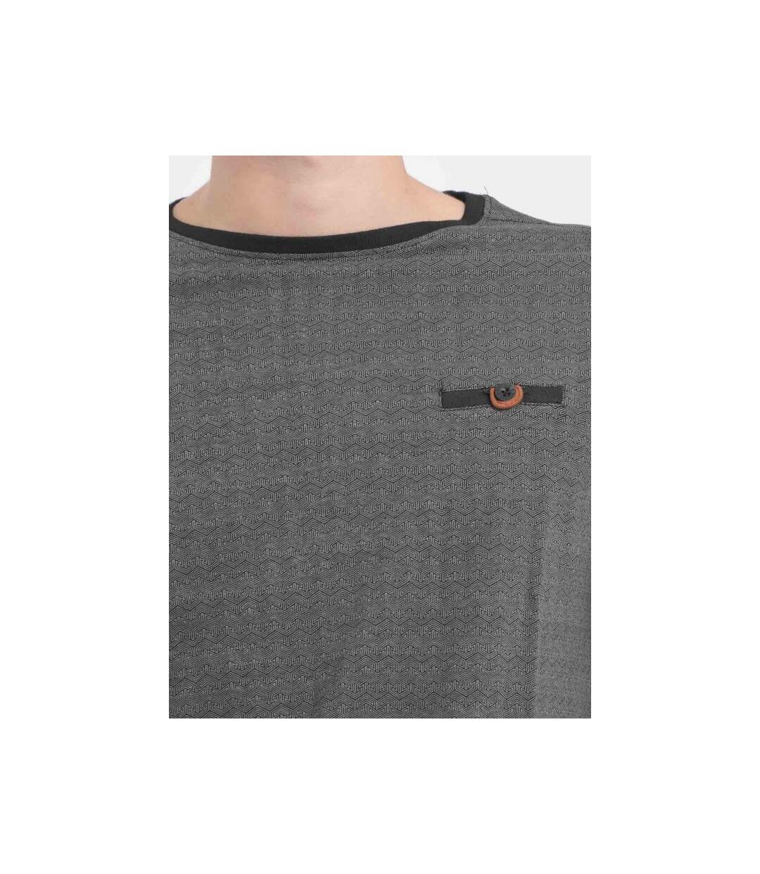 T-shirt manches longues col rond pur coton JACOU - RITCHIE
