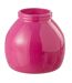 Vase Déco en Verre Cocoon 20cm Rose-1