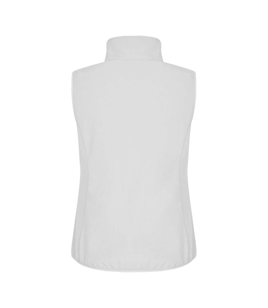 Womens/ladies Classic Softshell Body Warmer White Clique-2