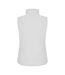 Womens/ladies Classic Softshell Body Warmer White Clique-2