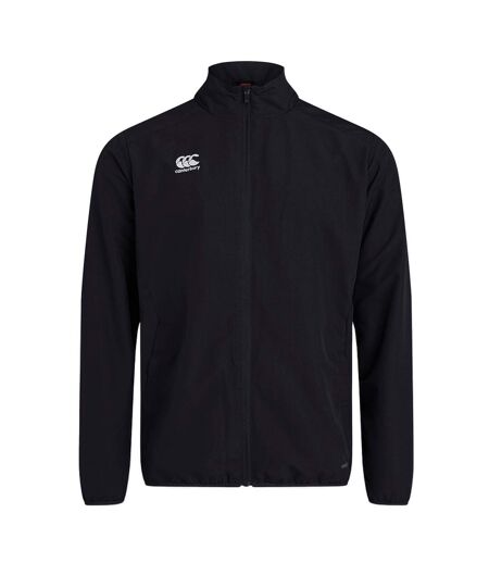 Mens Club Track Jacket Black Canterbury