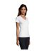 SOLS Womens/Ladies Imperial V Neck T-Shirt (White)