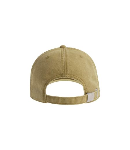 Atlantis Digg Pigment Dyed 6 Panel Cap (Khaki) - UTAB174