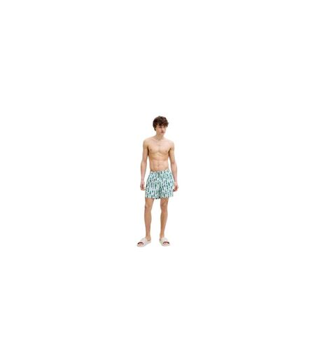 Mens Seashell Swim Shorts Green Jack And Jones