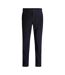 Mens Seersucker Straight Leg Cargo Trousers Night Sky Jack And Jones-2