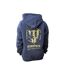 Sweat À Capuche Motif/style Logo Homme Bleu Masters-2