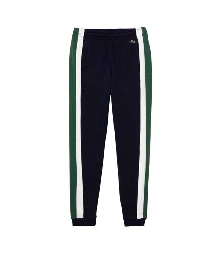 Mens Fleece Cut And Sew Panel Training Joggers Multicoloured Lacoste