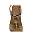 Sandales Motif/style Paré De Bijoux Femme Beige Cipriata-2