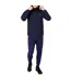Veste Unie À Capuche Homme Bleu Marine Lyle & Scott-4