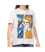 T-shirt blanc femme teddy smith face-1