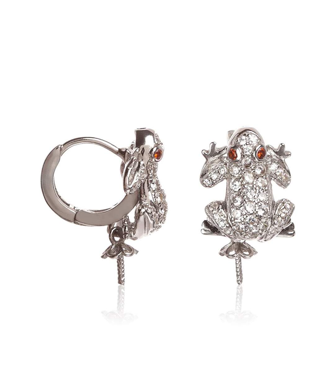 Boucle D’Oreille Femme Lancaster Jla-Ear-Frog1 (1,2Mm)-1