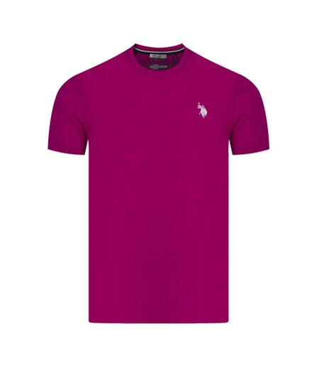 T-Shirt fuchsia homme us polo assn luca - 3xl