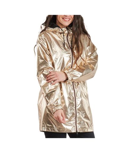 Veste coupe vent doré femme vero moda anne gold - m