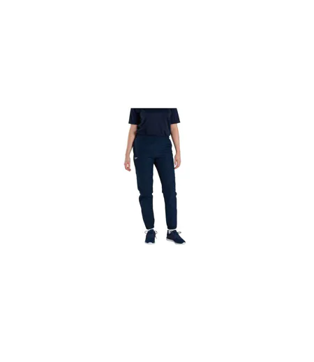 Womens/ladies Club Plain Tapered Tracksuit Bottoms Navy Speedo