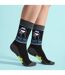 Cookie Monster - Lot de 4 paires chaussettes homme coton motif confort-5