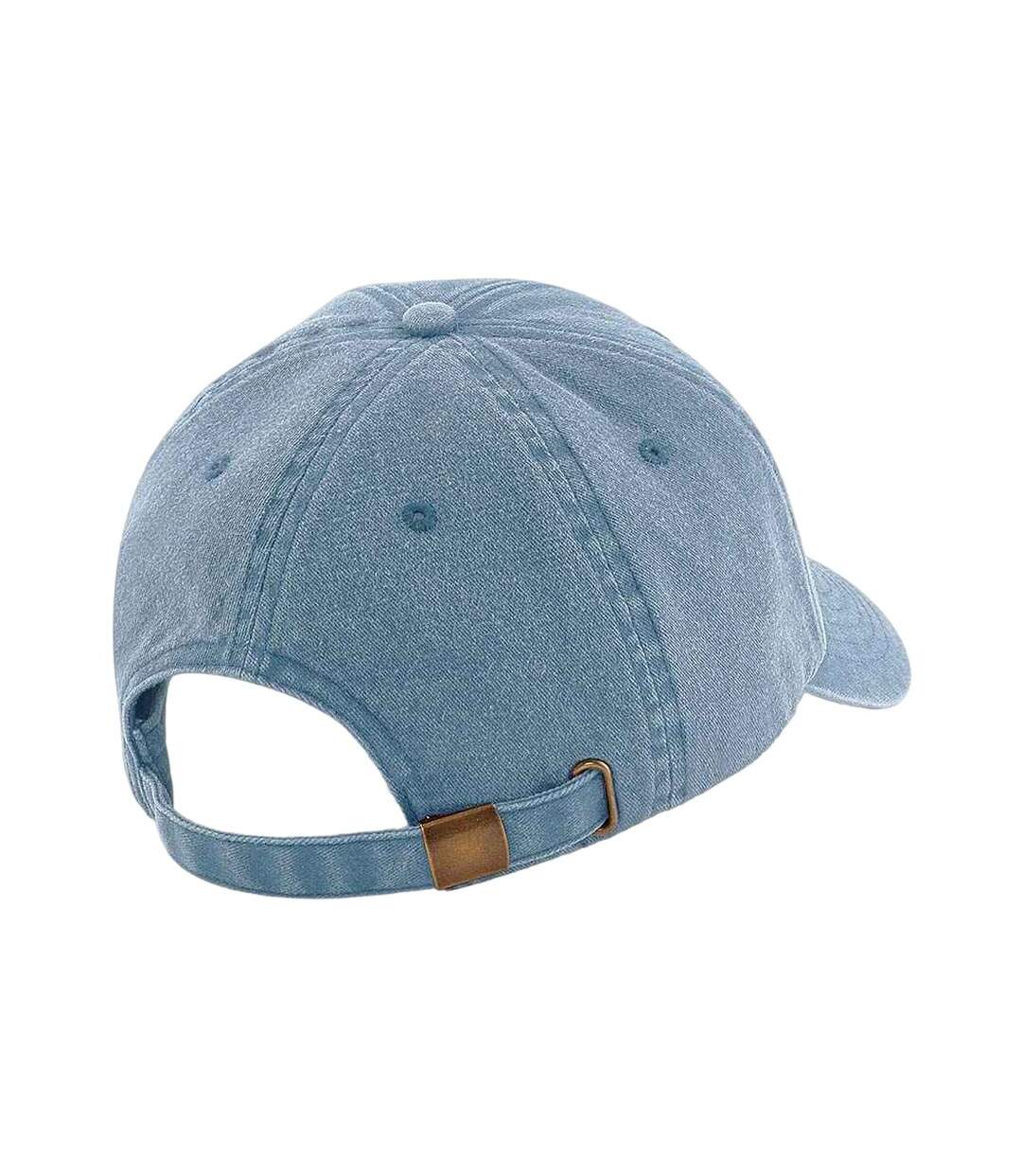 Casquette adulte bleu Beechfield-2