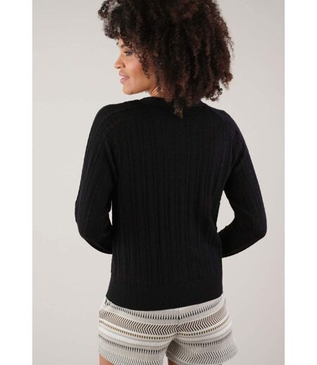 Pull en coton basique pour femme HORFI