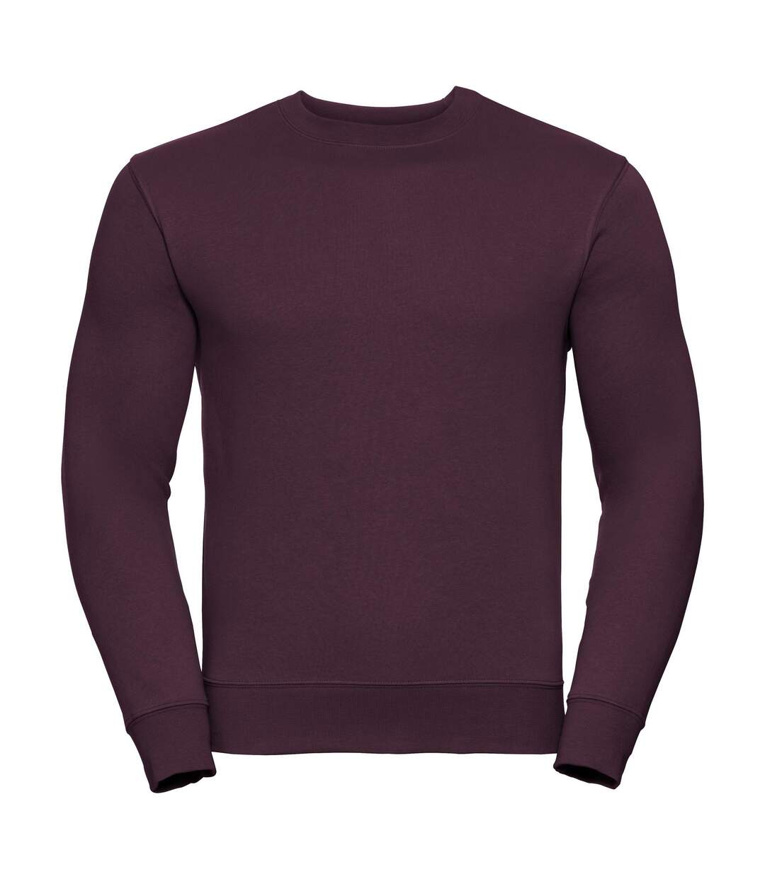 Sweat-shirt Authentique Pour Hommes Coupe Plus Fine Bordeaux Russell-1