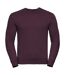 Sweat-shirt Authentique Pour Hommes Coupe Plus Fine Bordeaux Russell-1