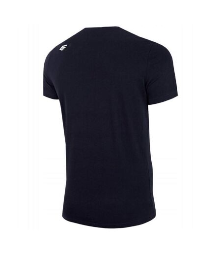 T-shirt Motif/style Logo H4z22 Homme Rouge 4F