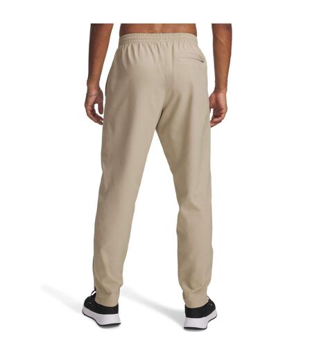 Mens Rival Woven Jogging Bottoms Khaki Brown Under Armour