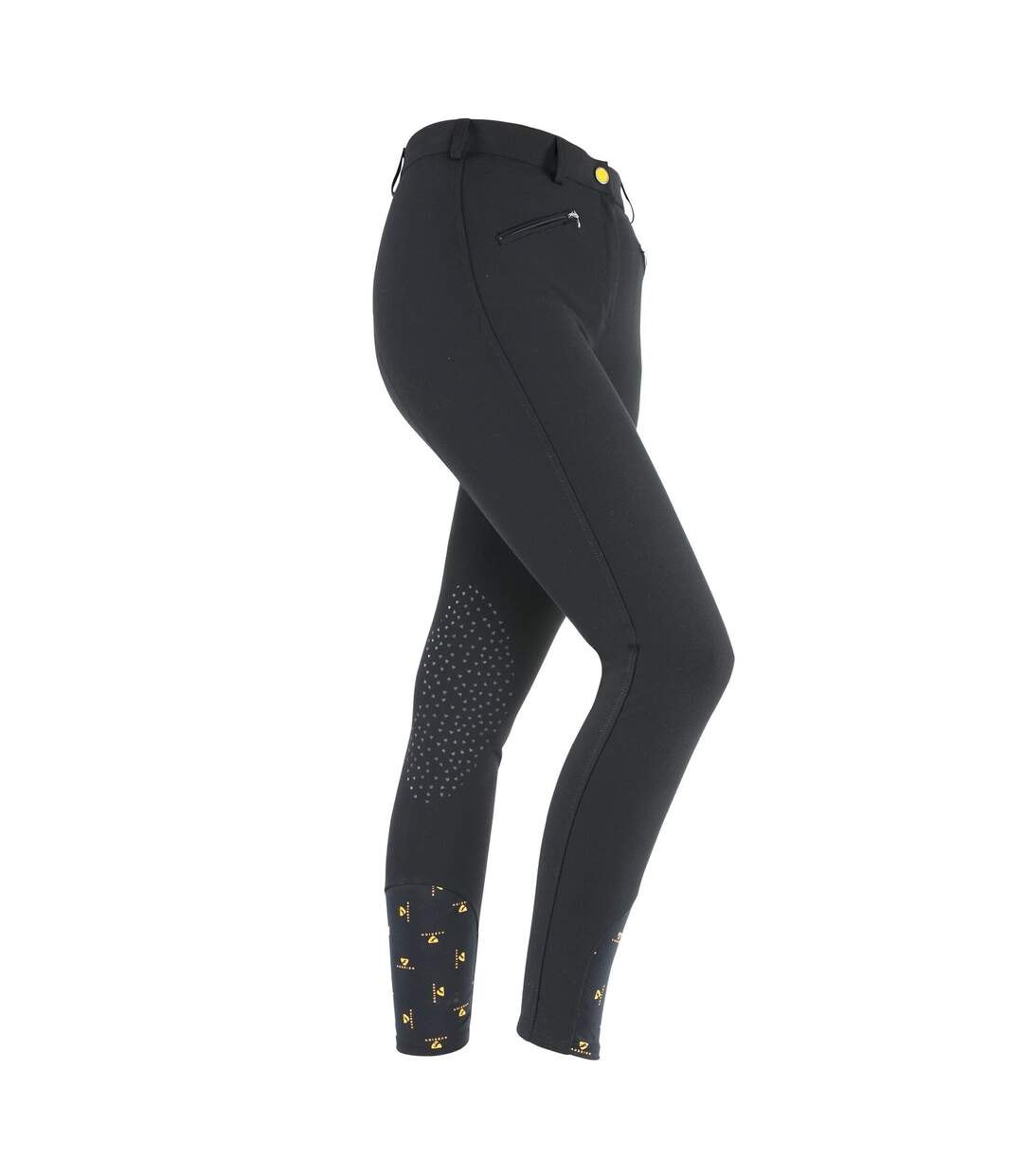 Pantalon d´équitation thompson femme noir Aubrion