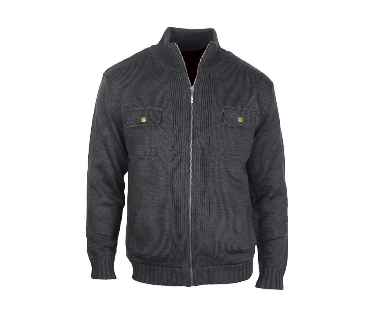 Veste fourrée fermeture zippée CESAR1-1