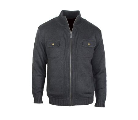 Veste fourrée fermeture zippée CESAR1