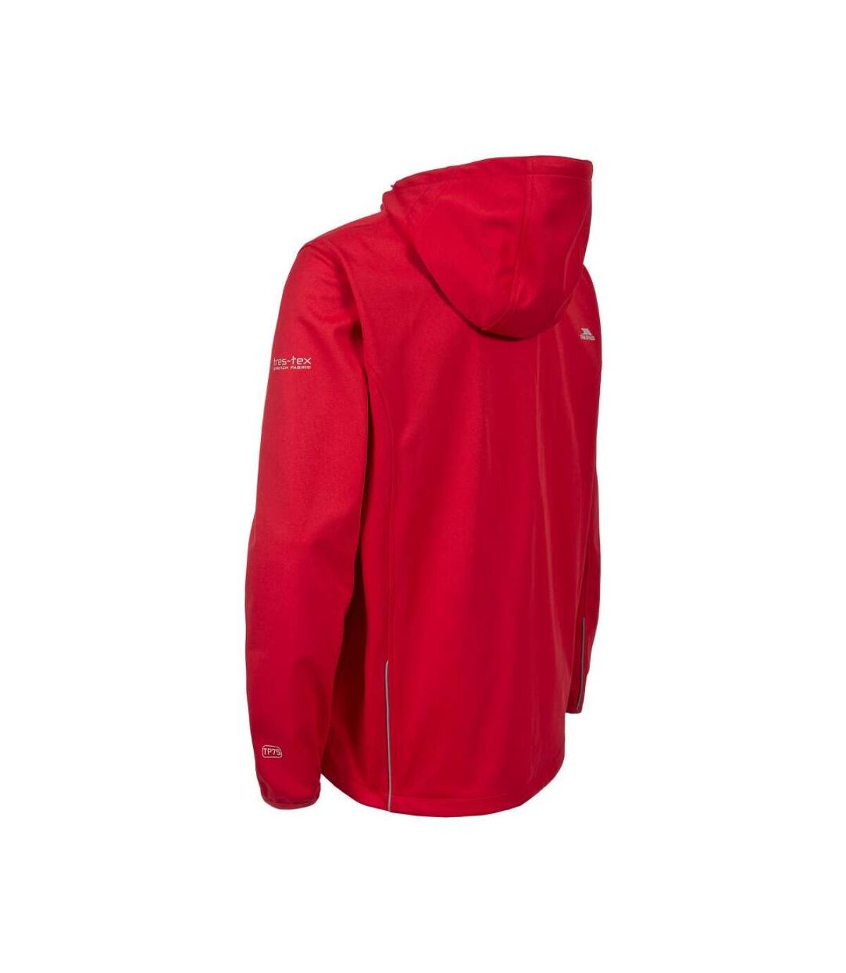 Trespass Mens Zeek Waterproof Softshell Jacket (Red)