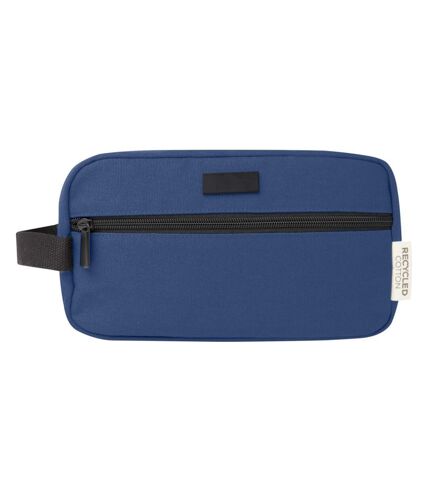 Joey Canvas Recycled 0.9gal Toiletry Bag (Navy) (One Size) - UTPF4150